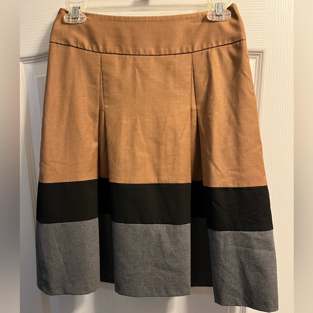 The Limited color block skirt